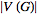 |V(G)|